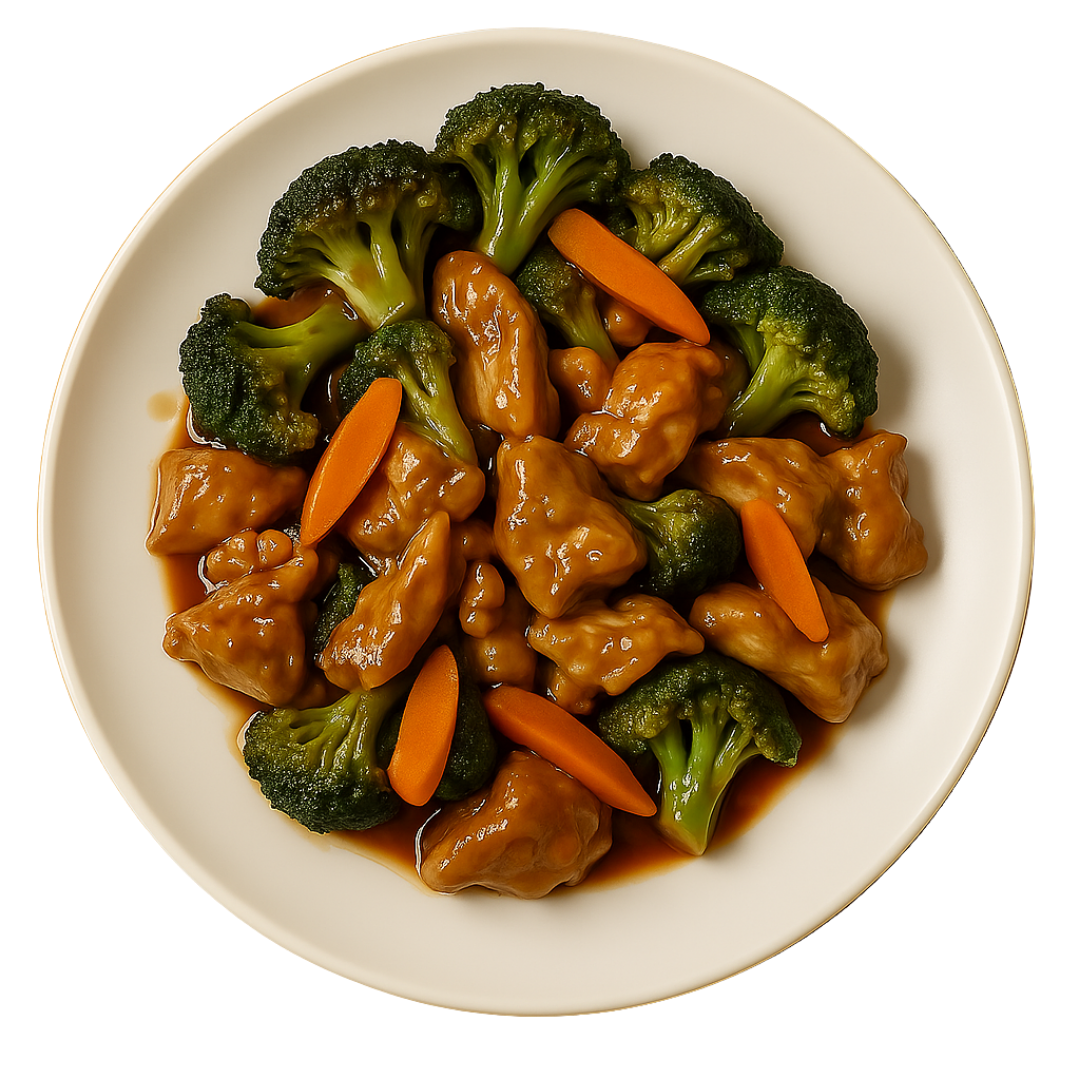 Chicken and Broccoli Brown Sauce